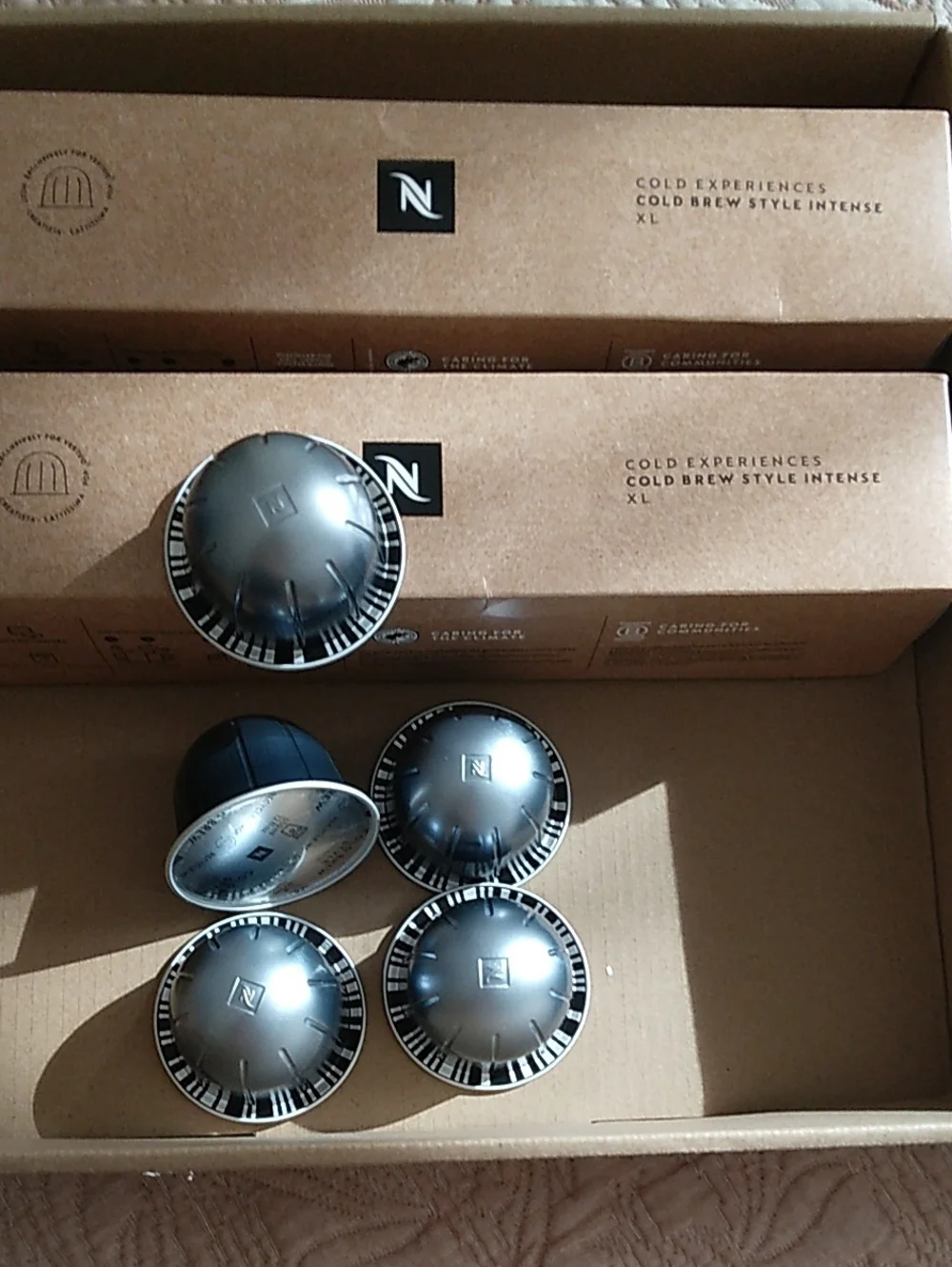 Nespresso Vertuo Cold Brew Style Intense XL Pods Capsules